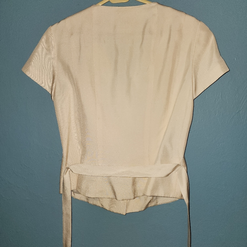 Preowned Carlisle Silk Pants Suit - Picture 2 of 4